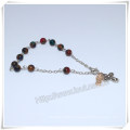 Glass Beads Finger Rosary and Cross Finger Rosary, New Style Beads Rosary (IO-CE071)